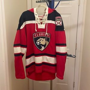 47 Brand NHL Florida Panthers Jersey Style Hoodie Men’s L